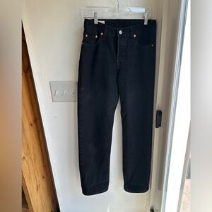 Black Levi 501 Original Jeans